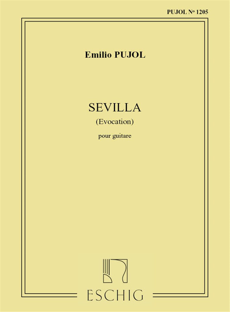 Sevilla (Pujol 1205) Guitare